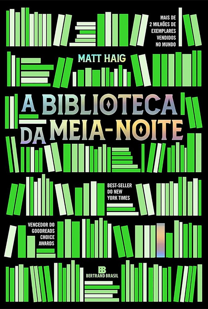 A Biblioteca da Meia Noite (capa do livro)